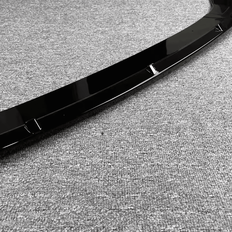 Gloss Black Front Bumper Lip